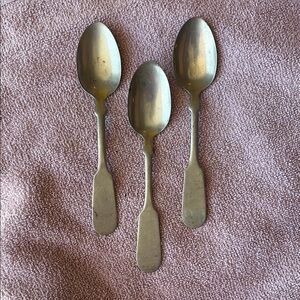 Rogers German Silver Spoons (3)